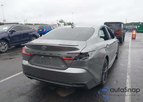 2025 Toyota Camry Se from USA, damaged, VIN 4T1DBADK8SU512884